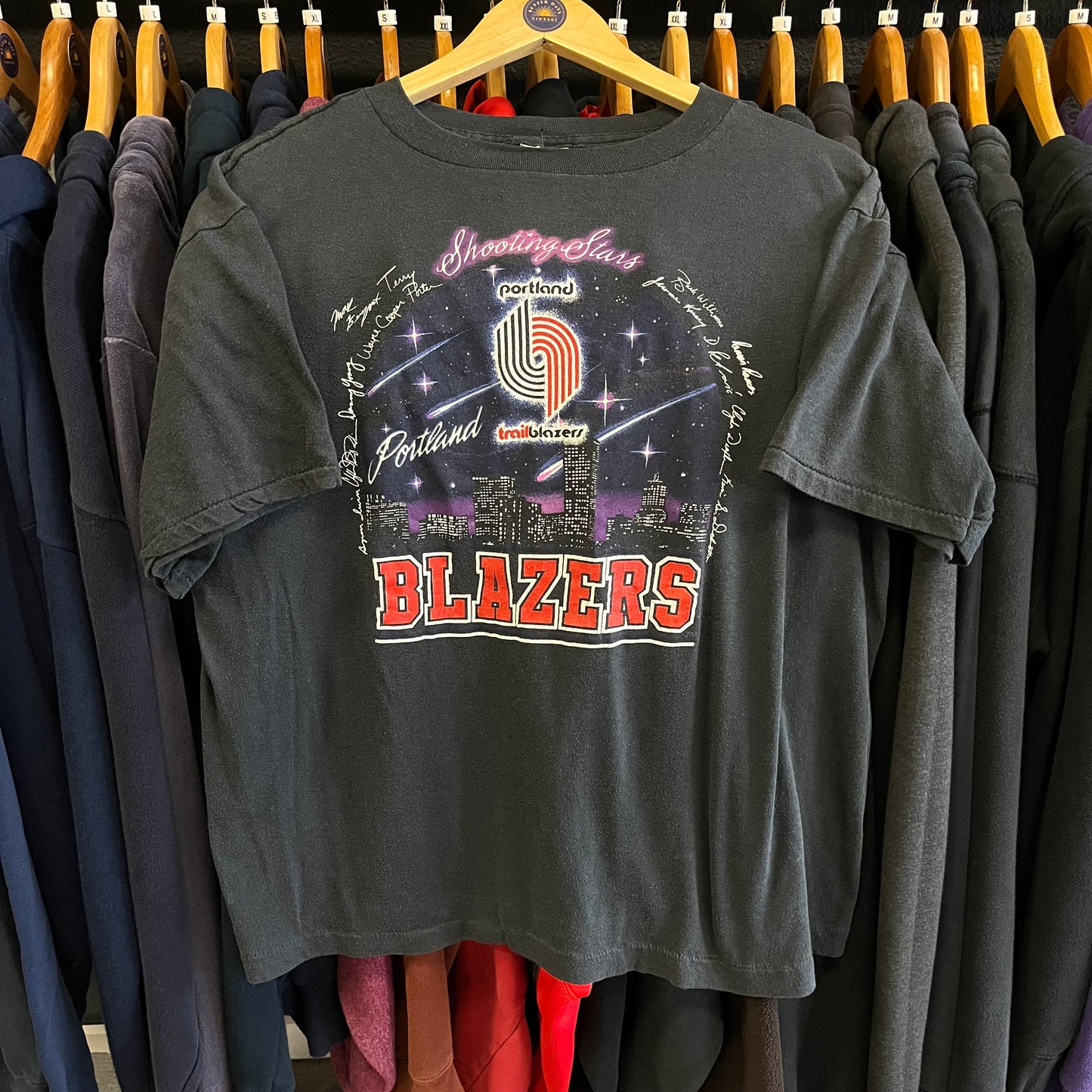 Rare Vintage 80’s Blazers Tee- Sz Med