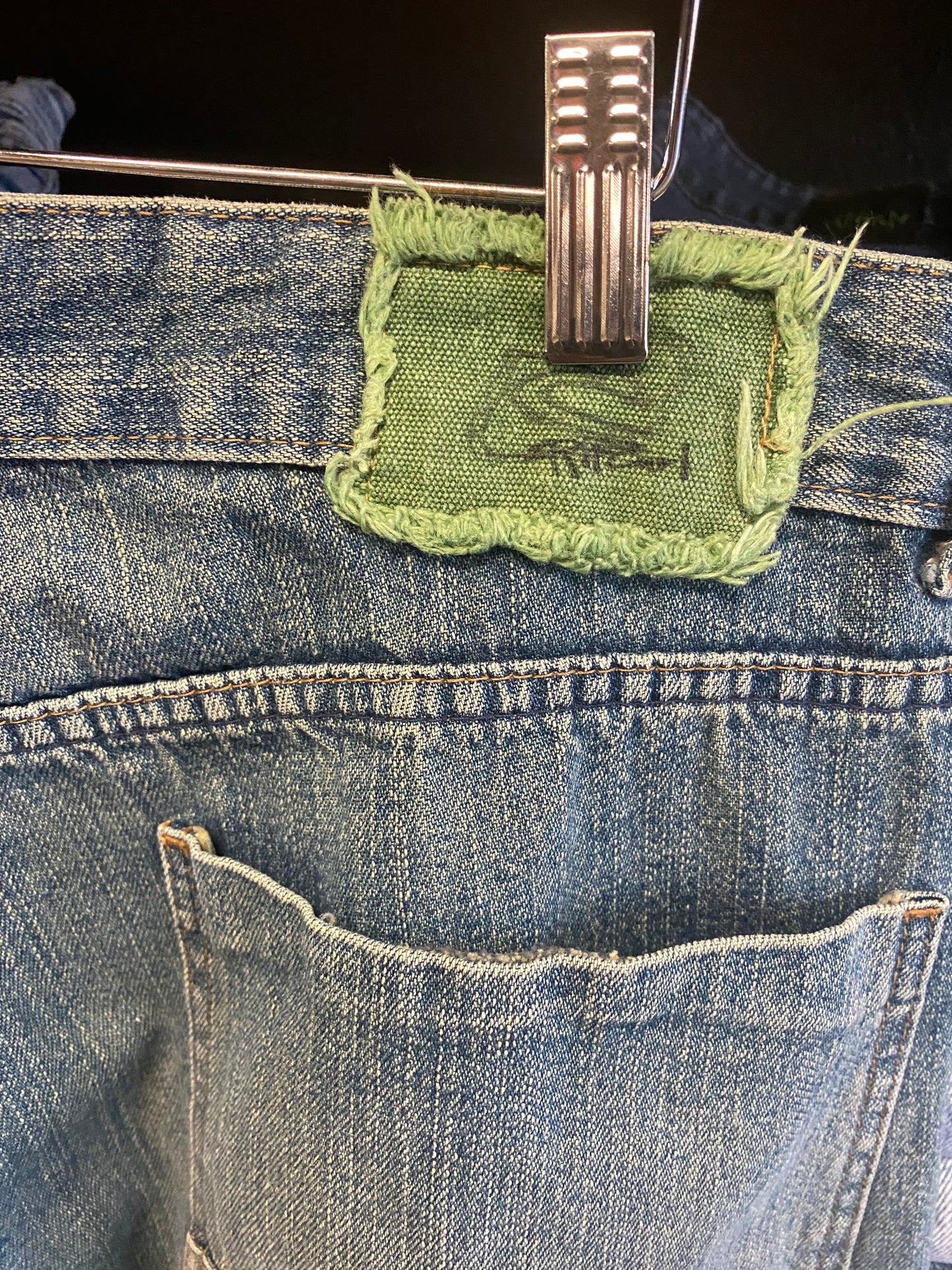 Vintage RipCurl Surfwear Distressed Style Jeans- 34x32