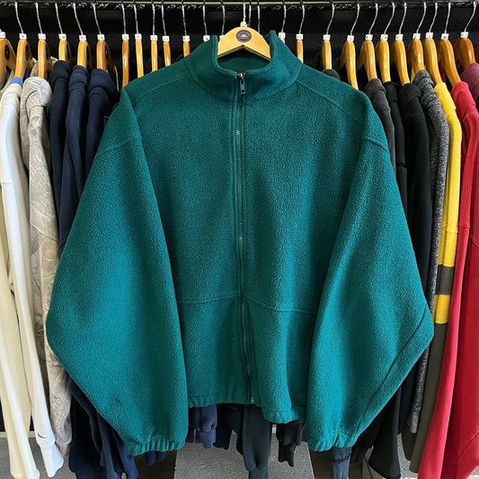 Vintage 90’s Eddie Bauer Full Zip Fleece Jacket- Sz Lg