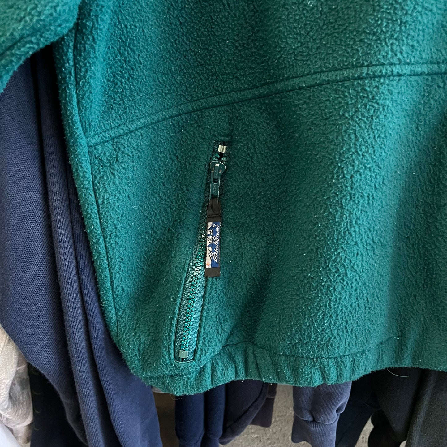 Vintage 90’s Eddie Bauer Full Zip Fleece Jacket- Sz Lg