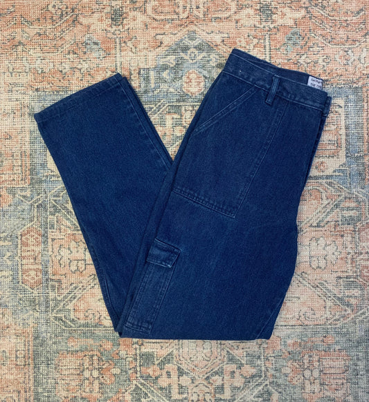 Unworn Vintage 90’s Baggy High Waist Jeans- 34x34