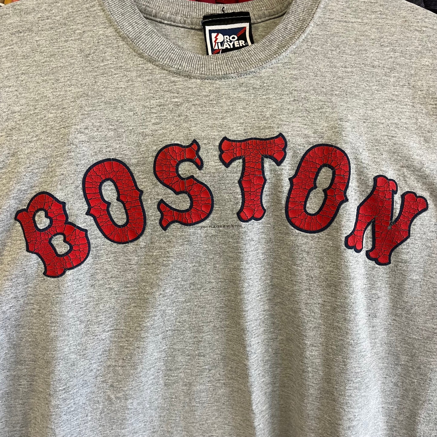 Vintage 90’s Pro Player Boston Red Sox Tee- Sz Lg