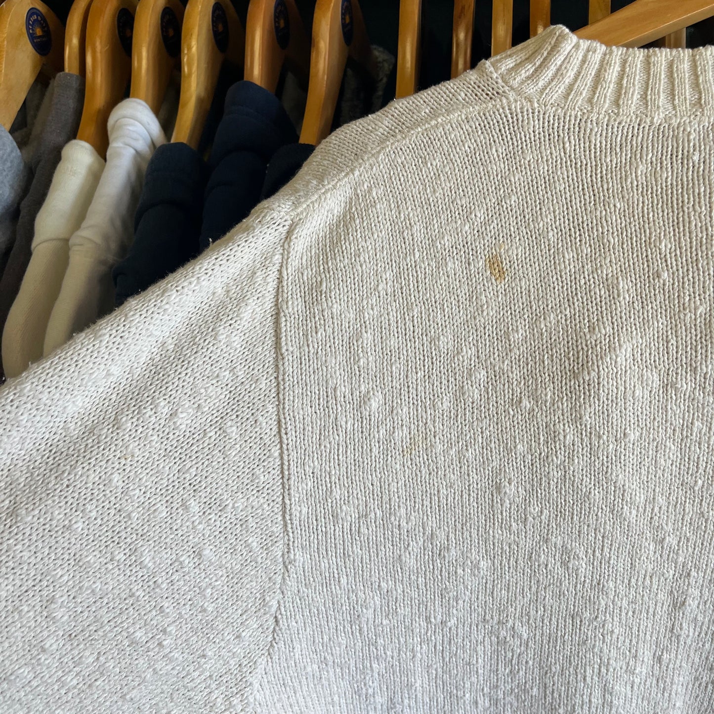 Vintage 1970’s Nike Henley Sweater- Sz Med