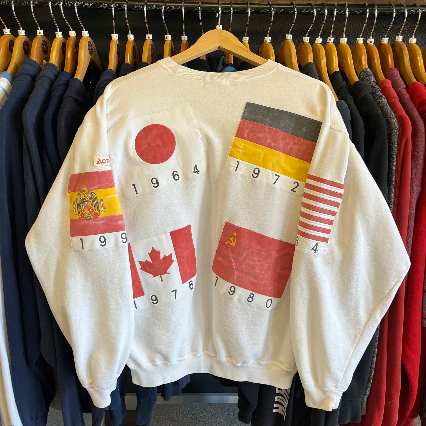 Vintage 1988 Seoul Olympics Crewneck Sweatshirt- Sz Lg