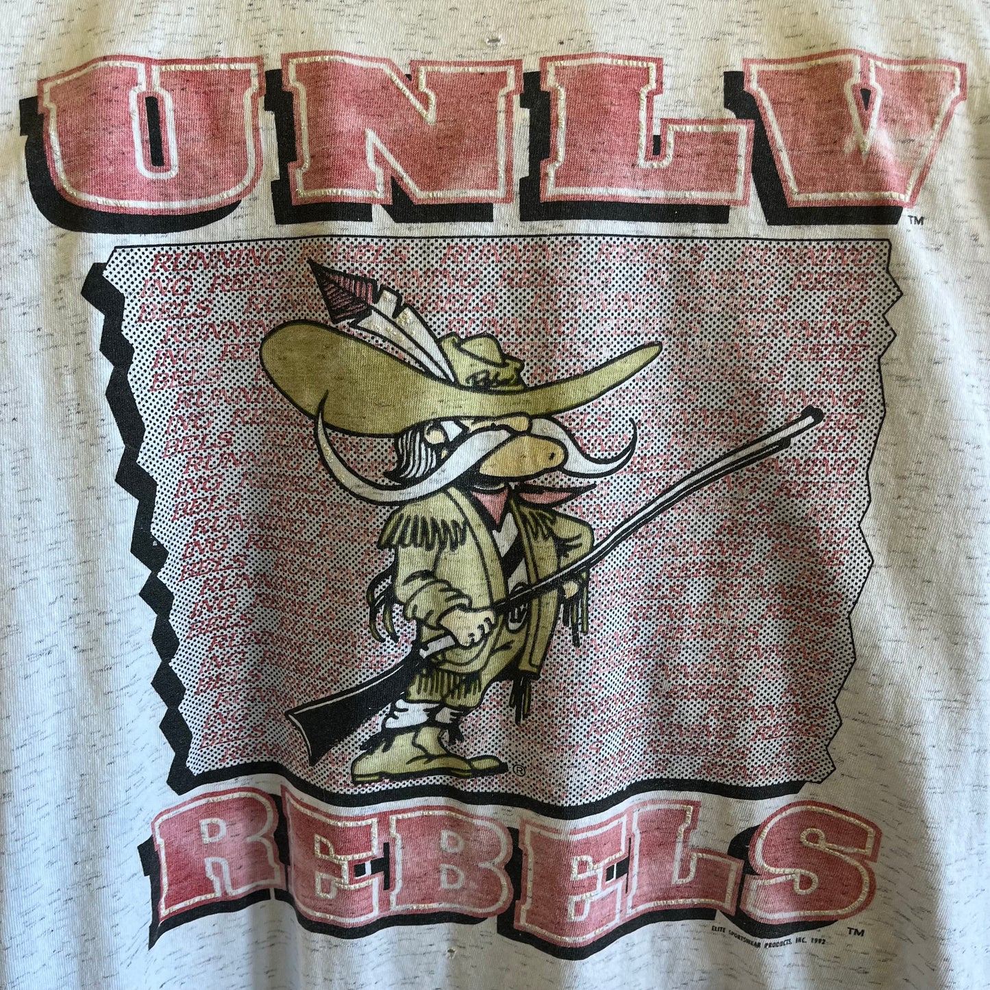 Vintage Early 90’s Collegiate Tee- Sz Med