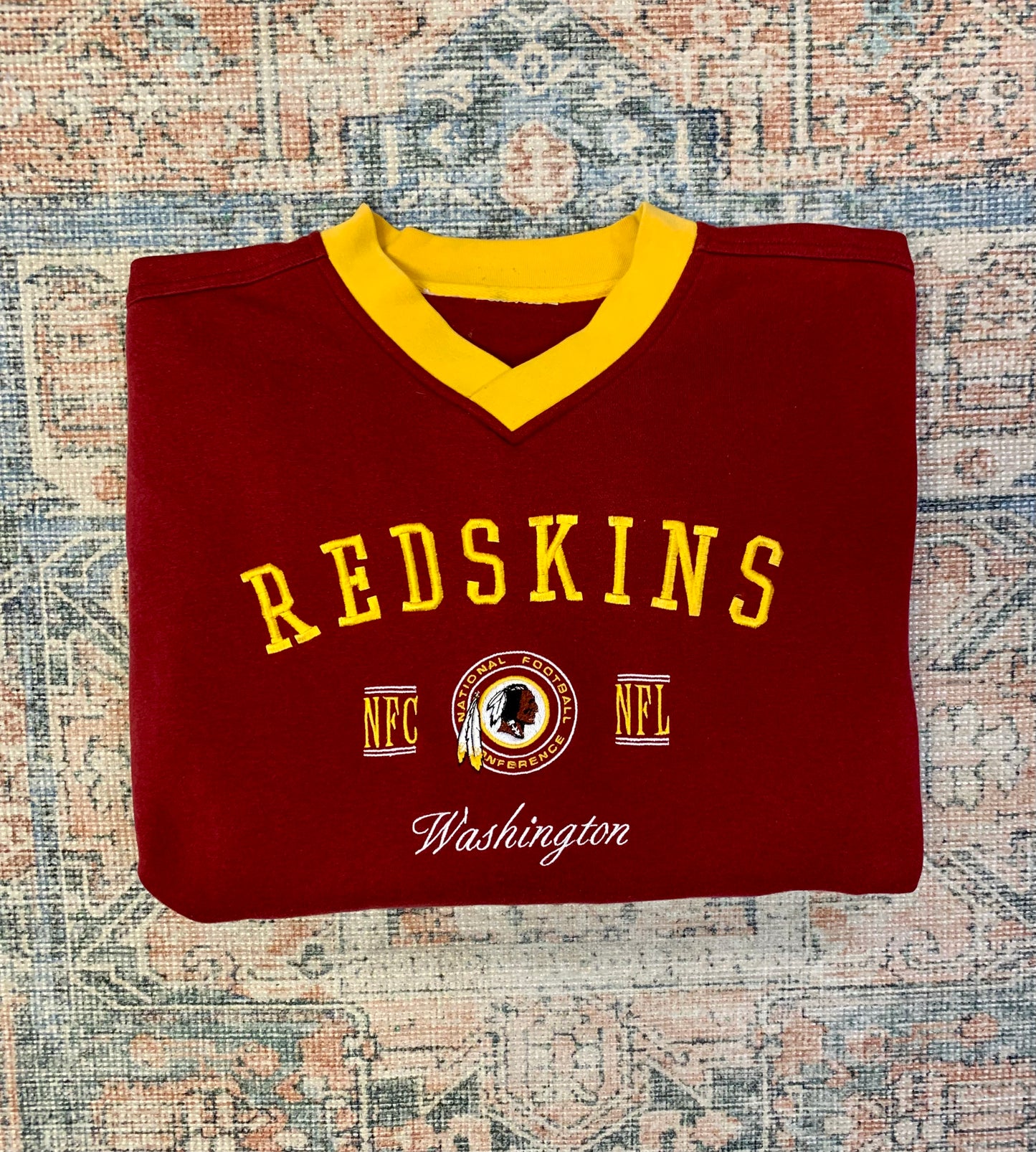 Vintage 90’s Redskins Sweatshirt- Sz XL