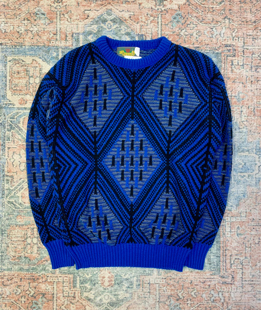 Vintage 80’s Grandpa Sweater- Sz Lg