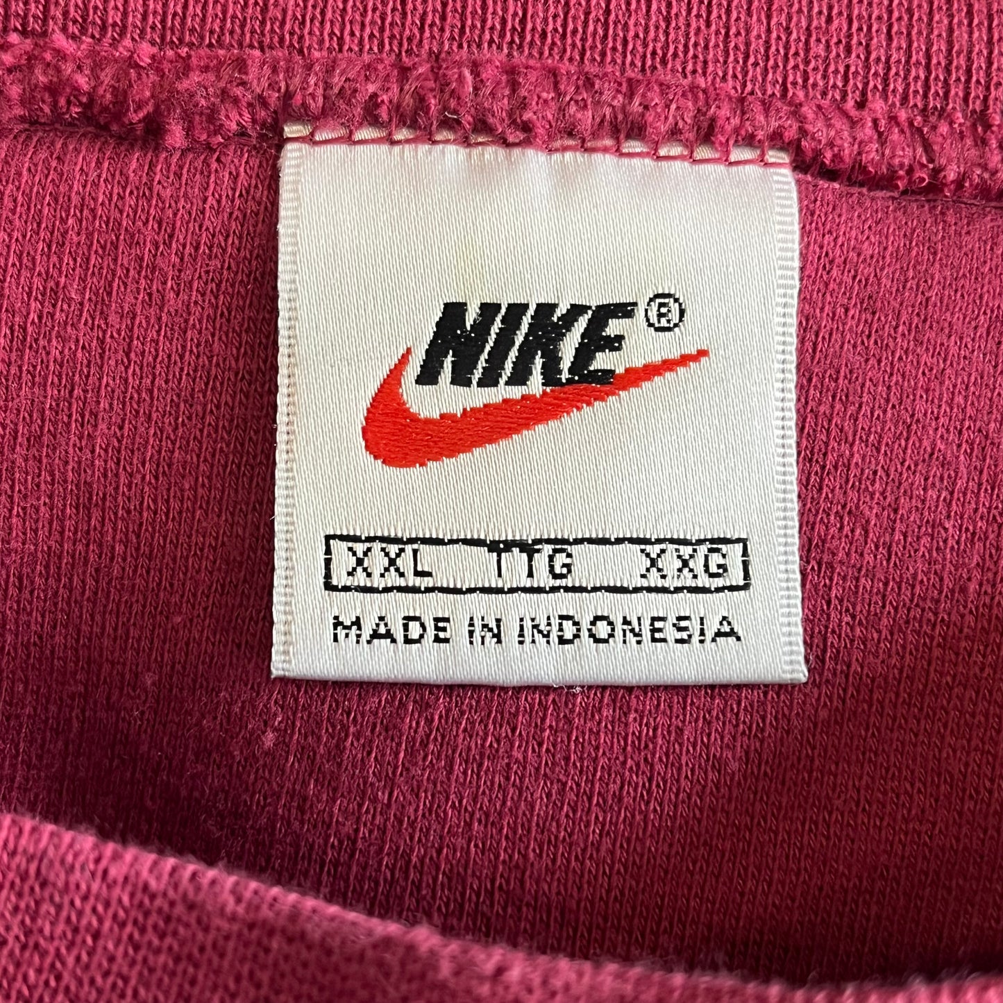 Vintage 90’s Nike Mini Swoosh Heavyweight Crewneck Sweatshirt- Sz 2XL
