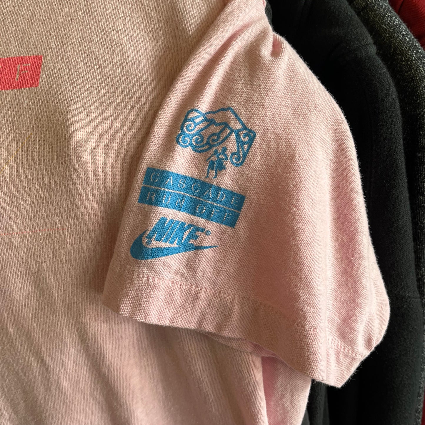 Vintage 80’s Nike Running Tee- Sz Med