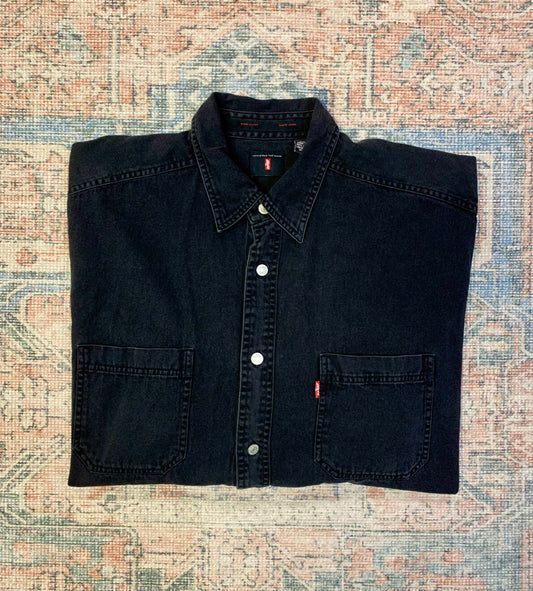 Vintage 90’s Levis Denim Overshirt- Sz XL