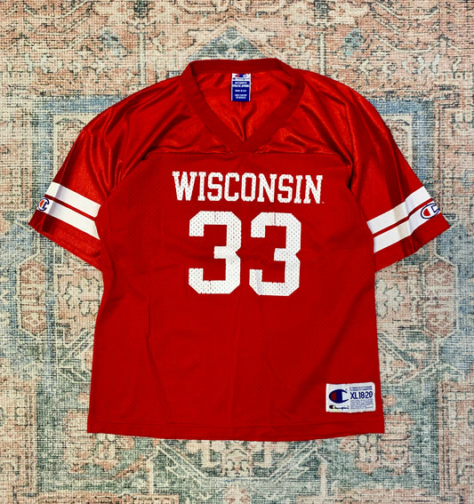 Vintage 90’s Wisconsin Badgers Football Jersey- Sz XS