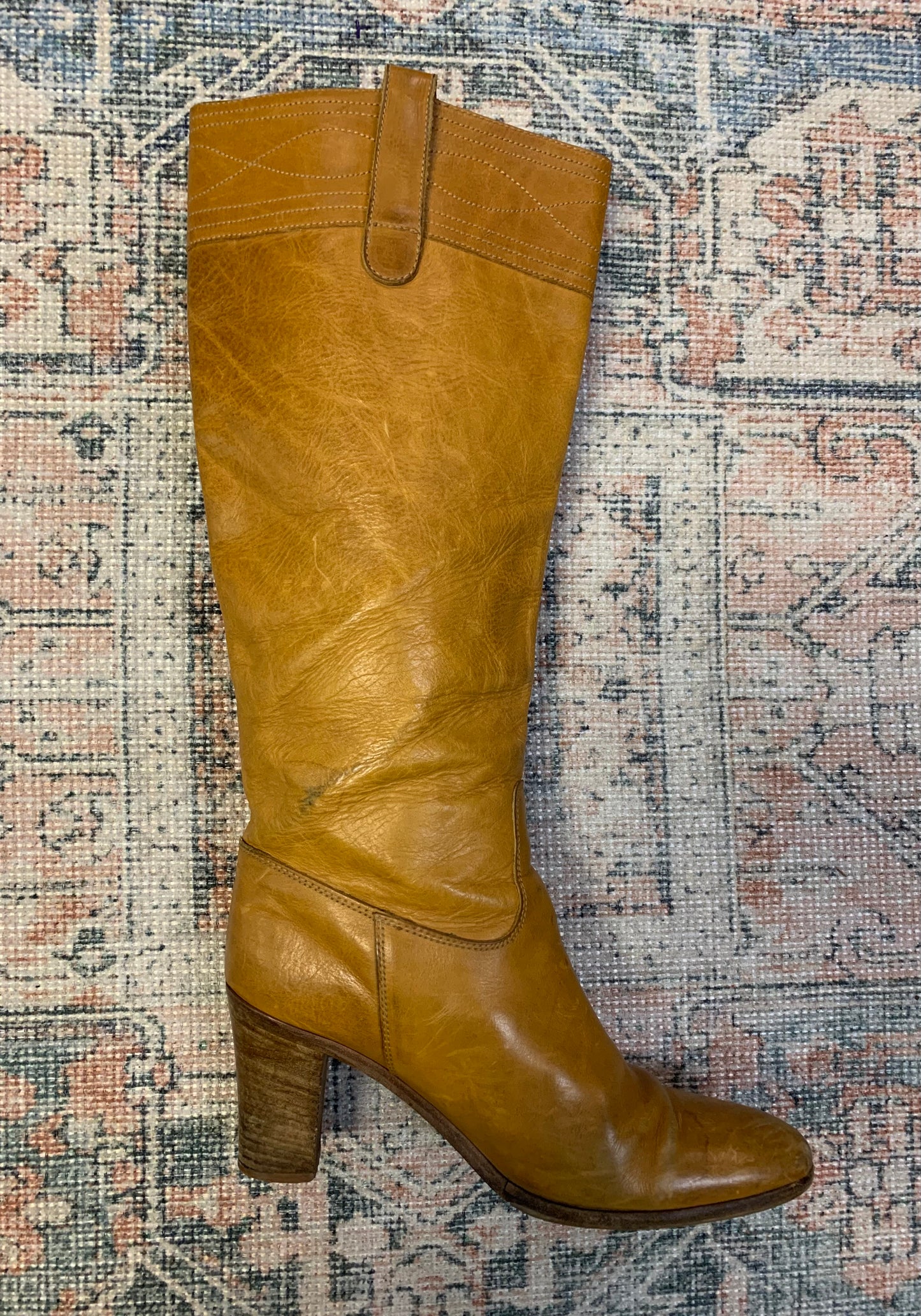 Vintage 90’s Italian Leather Boots- Women’s 8.5