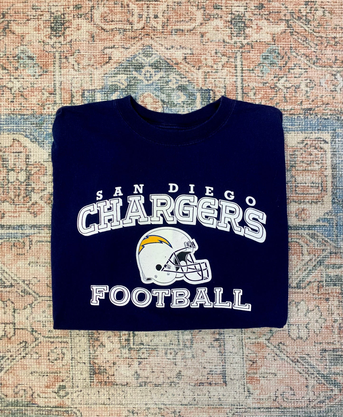 Vintage Chargers Tee- Sz Med