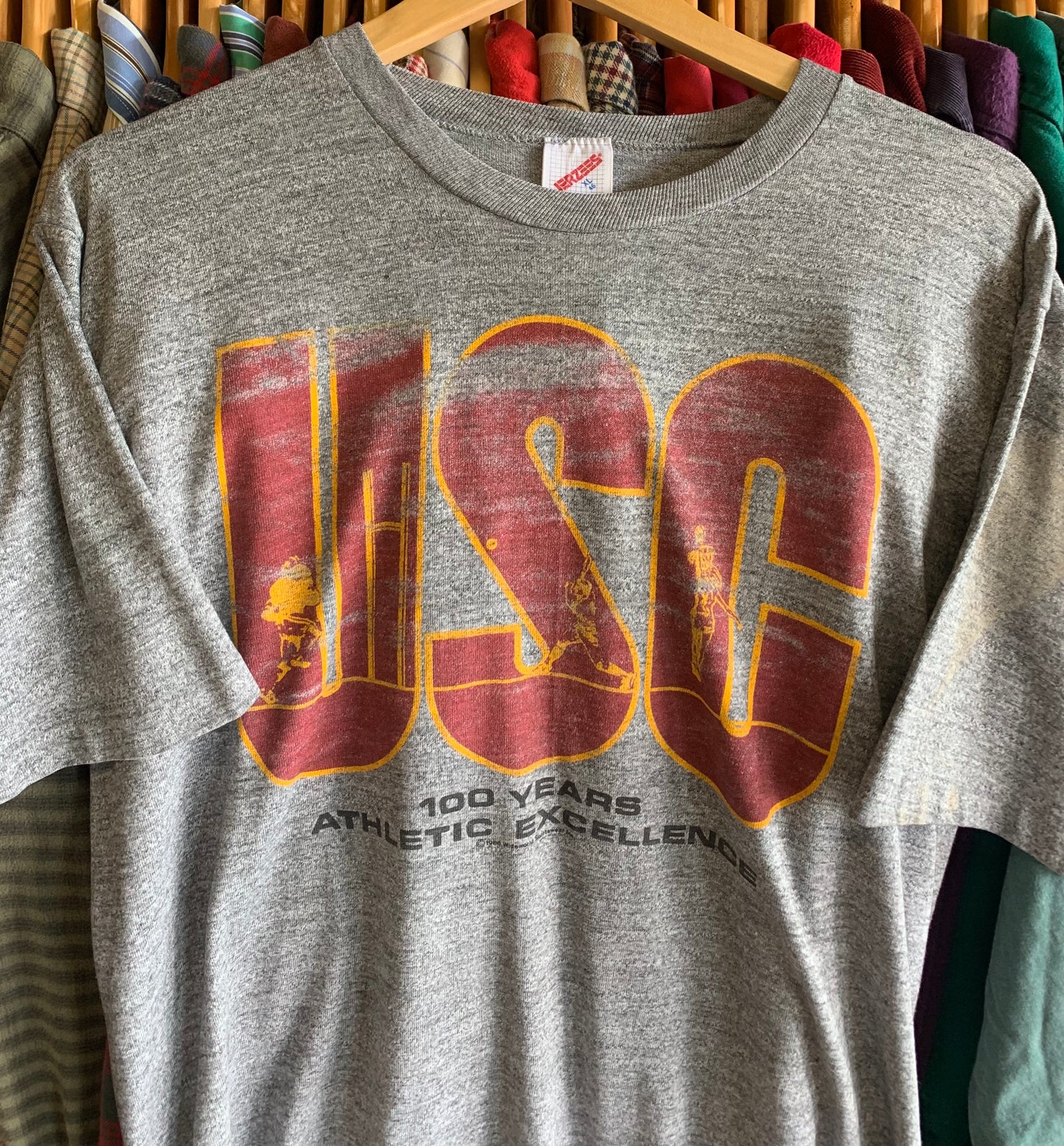 Vintage 80’s USC Tee- Sz Lg