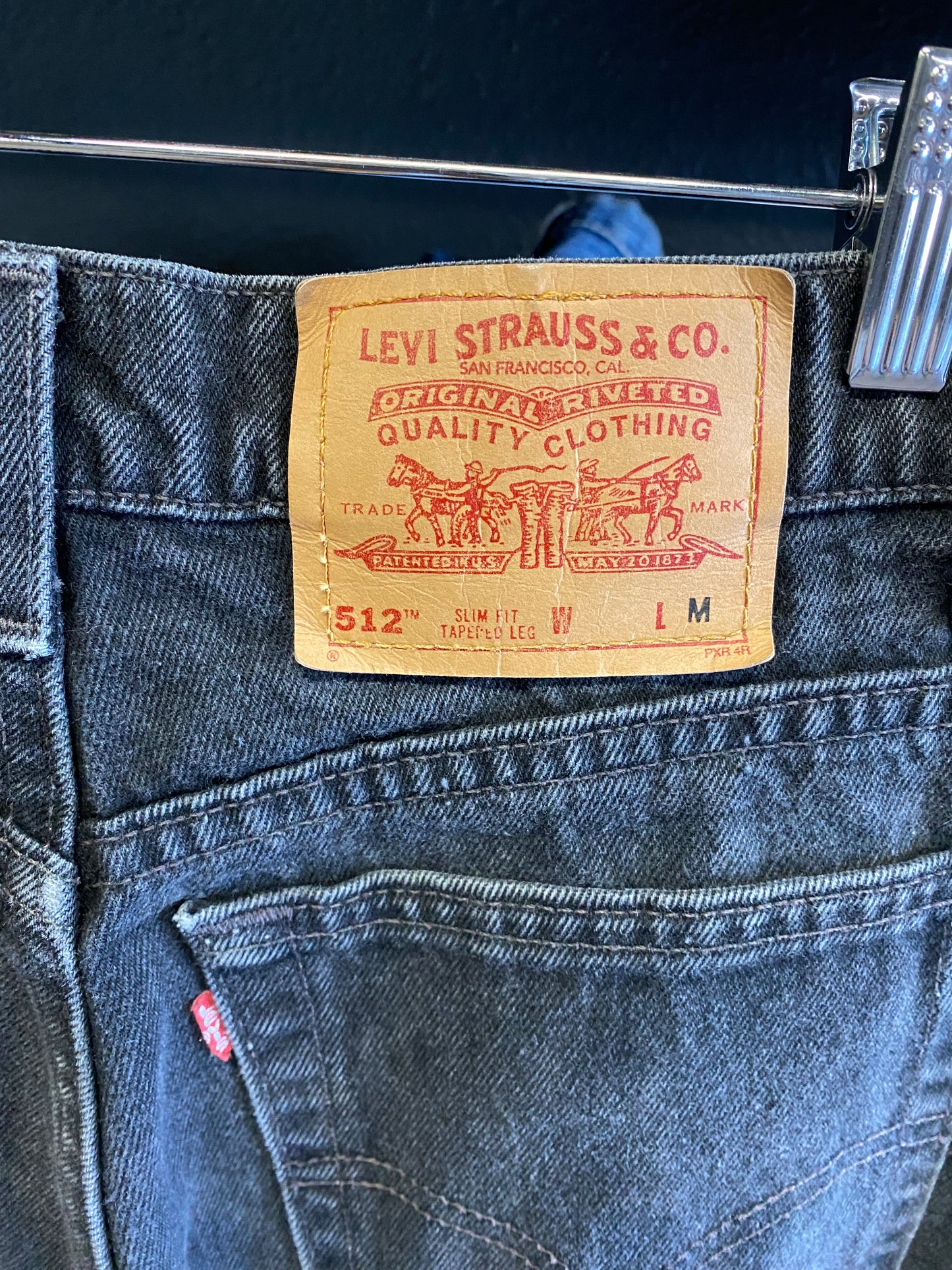 Vintage Levis 512 USA Made Mom Jeans- 29x30