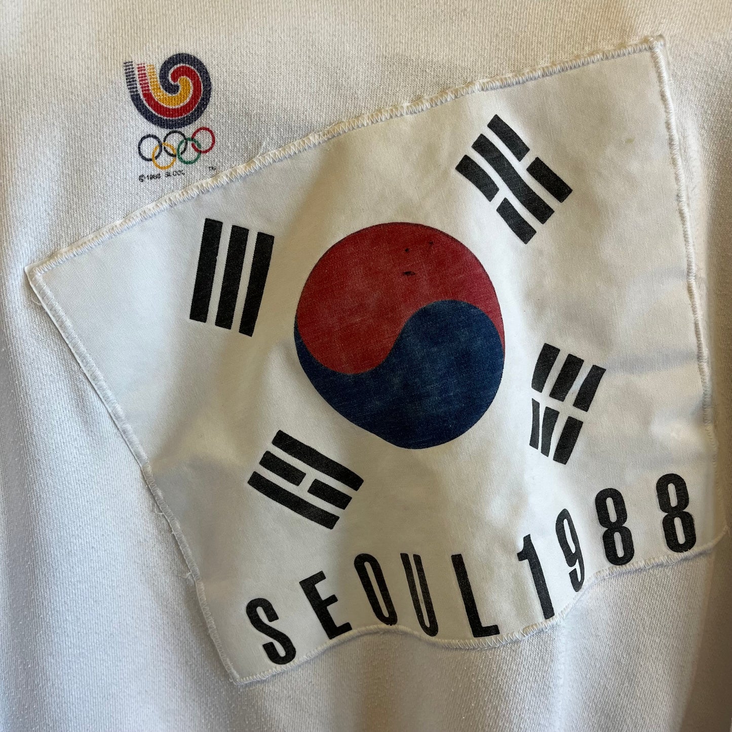 Vintage 1988 Seoul Olympics Crewneck Sweatshirt- Sz Lg