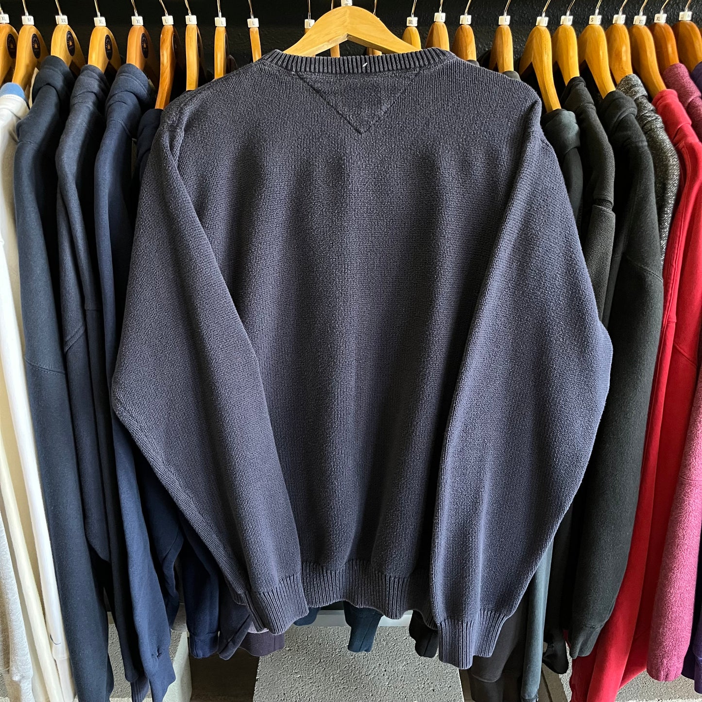 Vintage Tommy Hilfiger Knit Sweater- Sz Lg