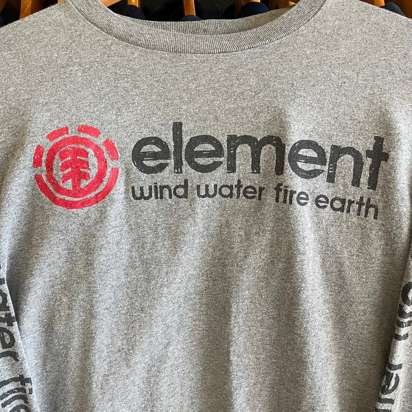 Vintage USA Made Element Boarding Long Sleeve Tee- Sz Med
