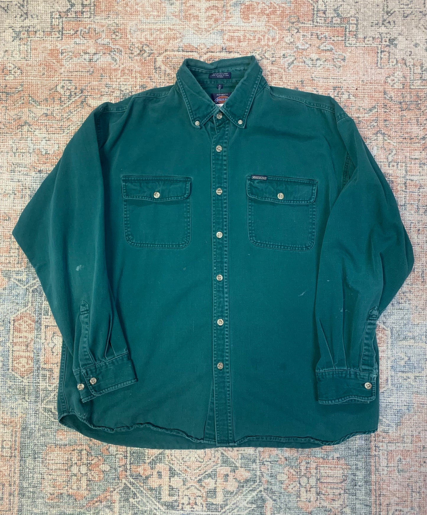 Vintage 90’s Dickies Workwear Canvas Overshirt- Sz XL