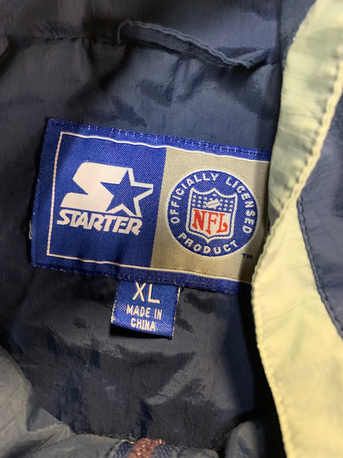 Vintage 90’s Starter x Cowboys Jacket- Sz XL