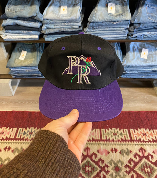 Vintage 90’s Portland Rockies Minor League Baseball Snapback Hat