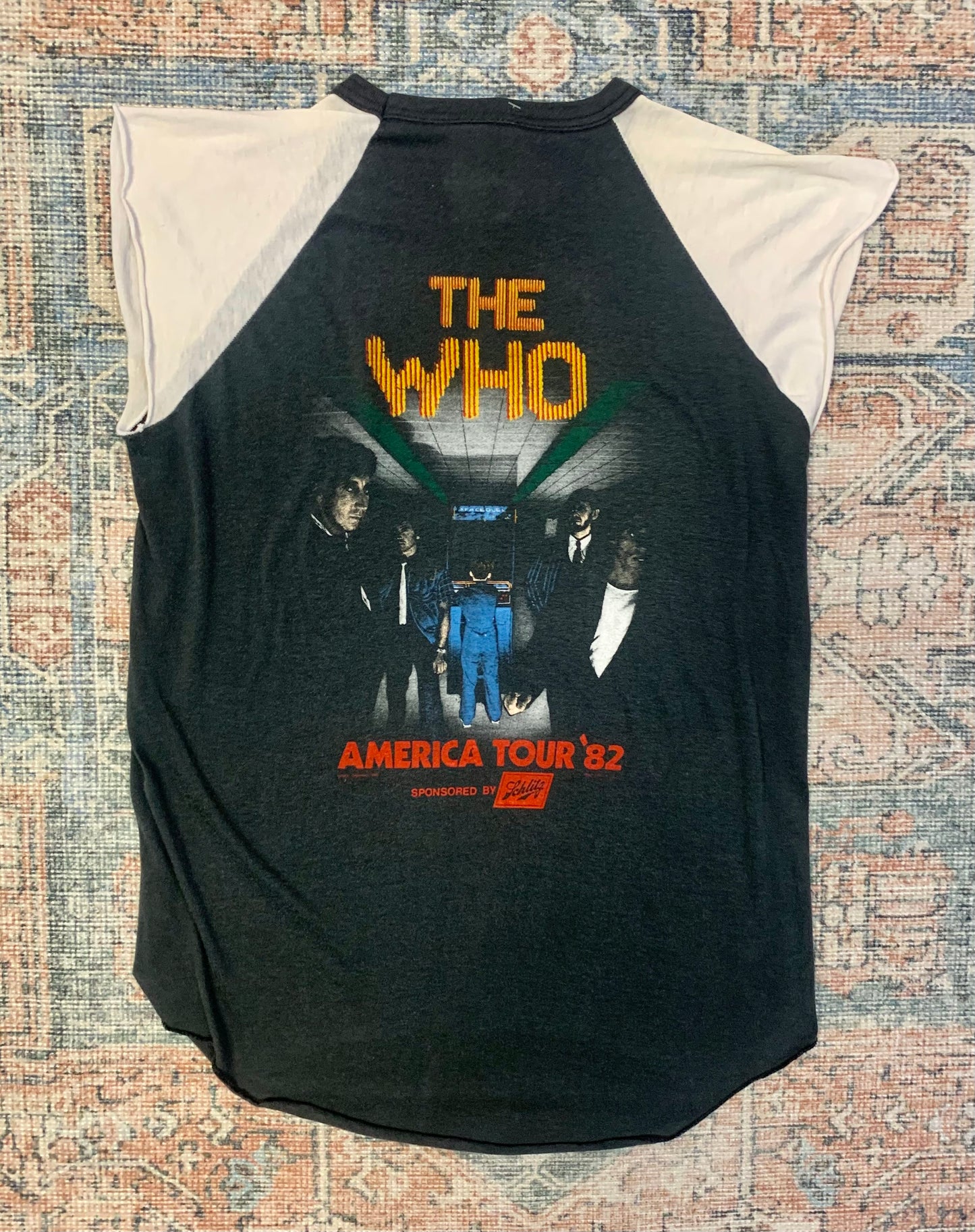 Vintage 1982 The Who Band Tee- Sz XL