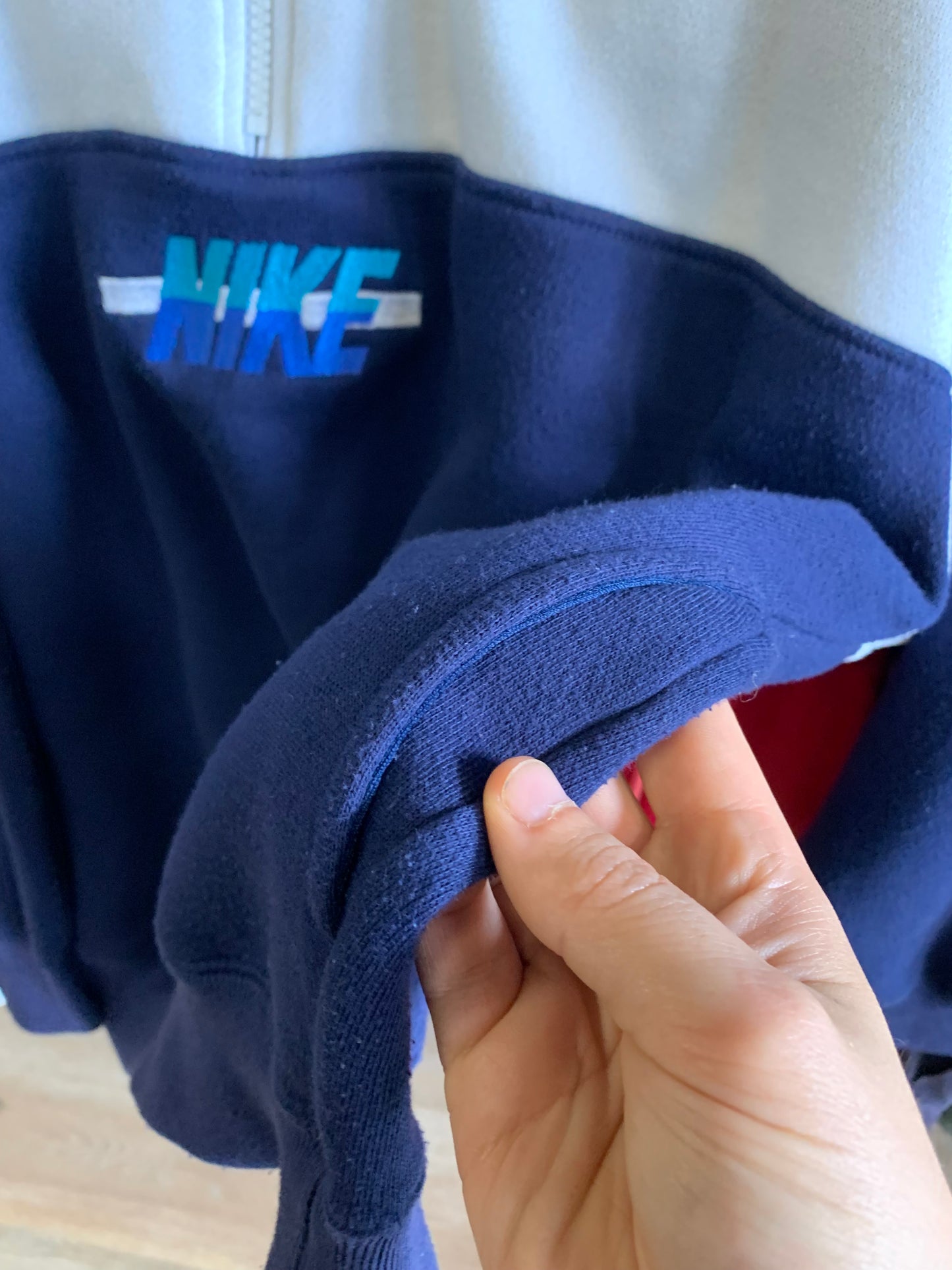 Vintage 80’s Nike Half Zip Sweatshirt- Sz Lg