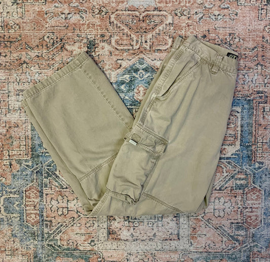 Vintage Y2K OTB Brand Baggy Cargo Pants- 30x30