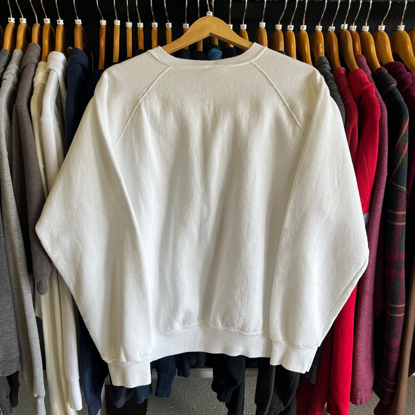 Vintage Late 80’s “Postage Stamp” Crewneck Sweatshirt- Sz XL