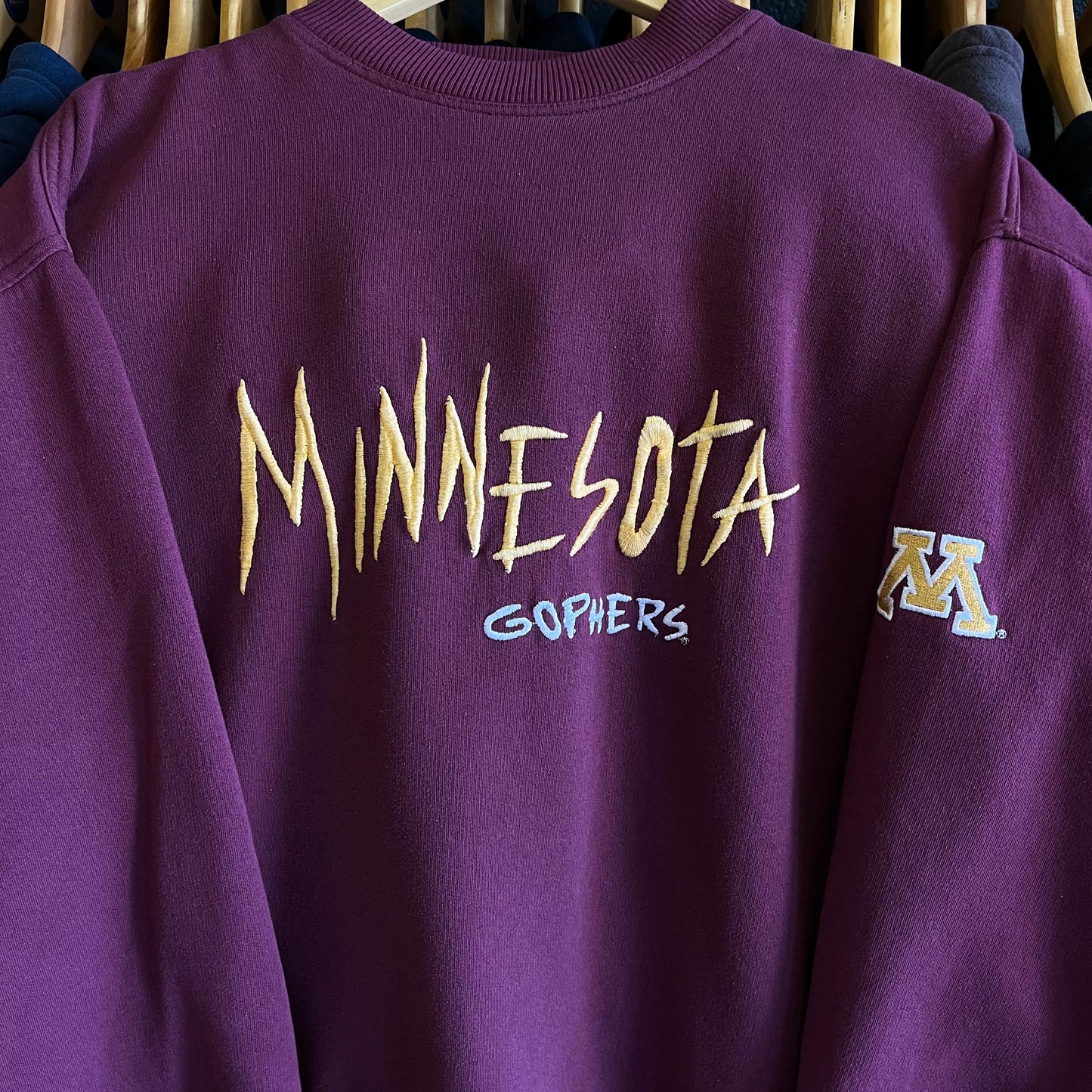 Vintage 90’s Collegiate Crewneck Sweatshirt- Sz Lg