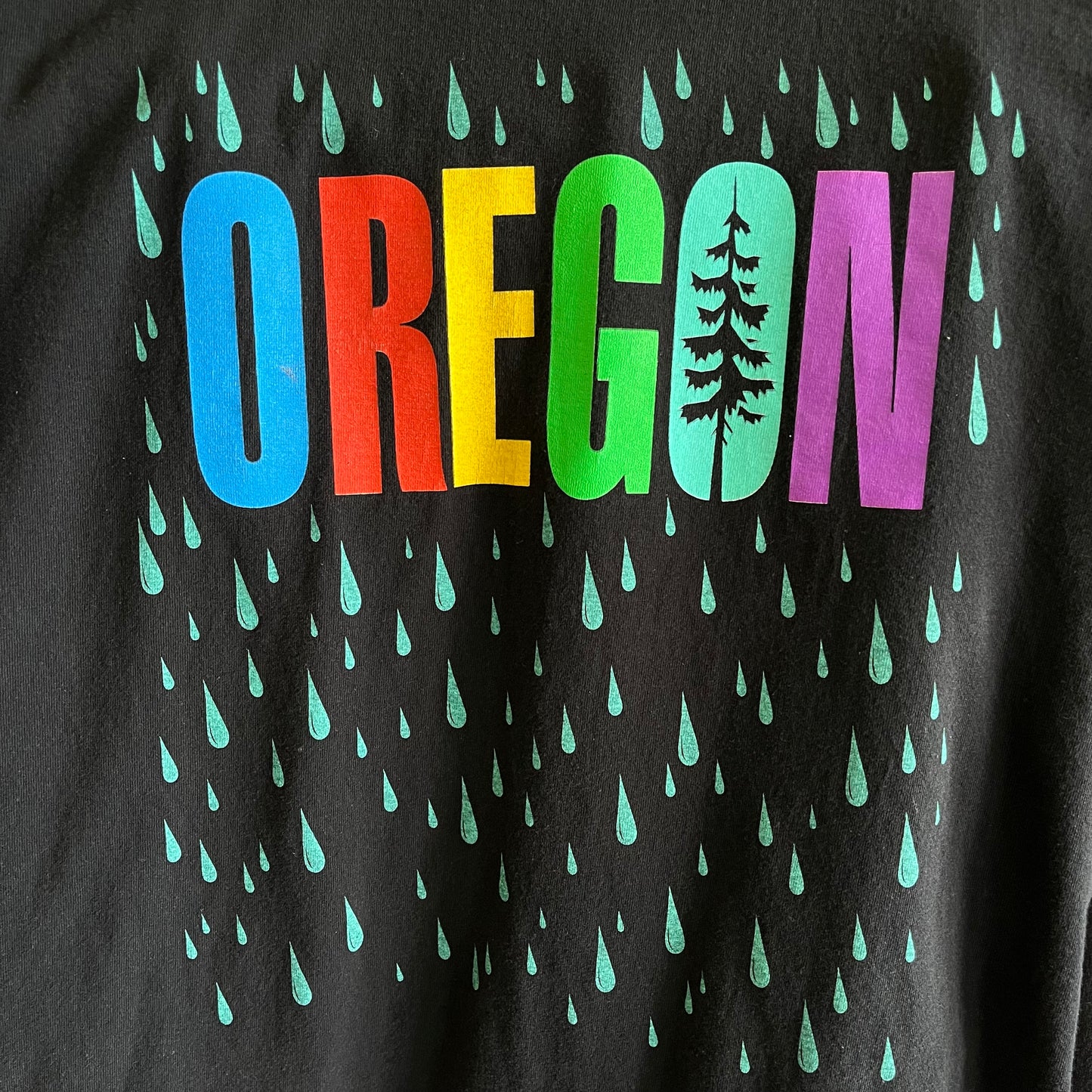Vintage USA Made Oregon Tee- Sz Med