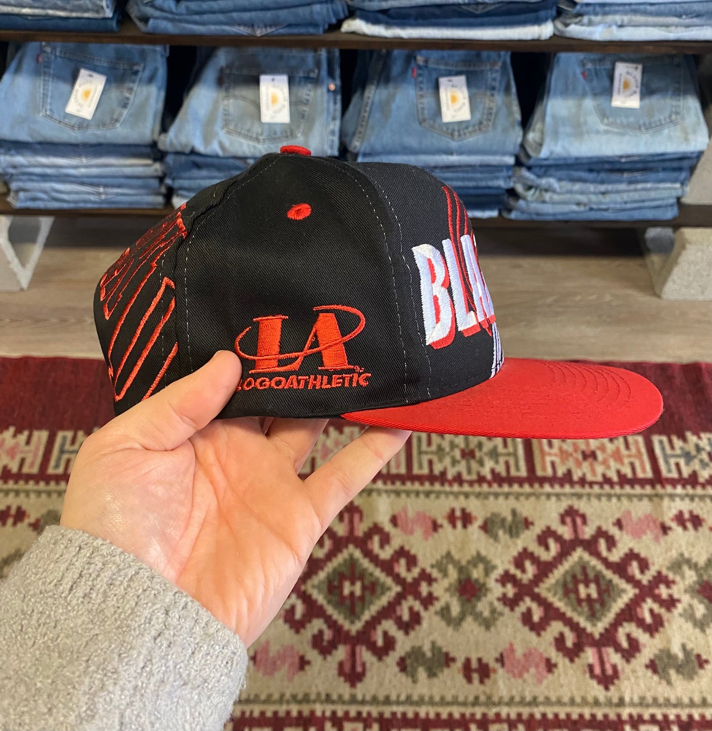 Vintage 90’s Blazers “Big Logo” Snapback Hat