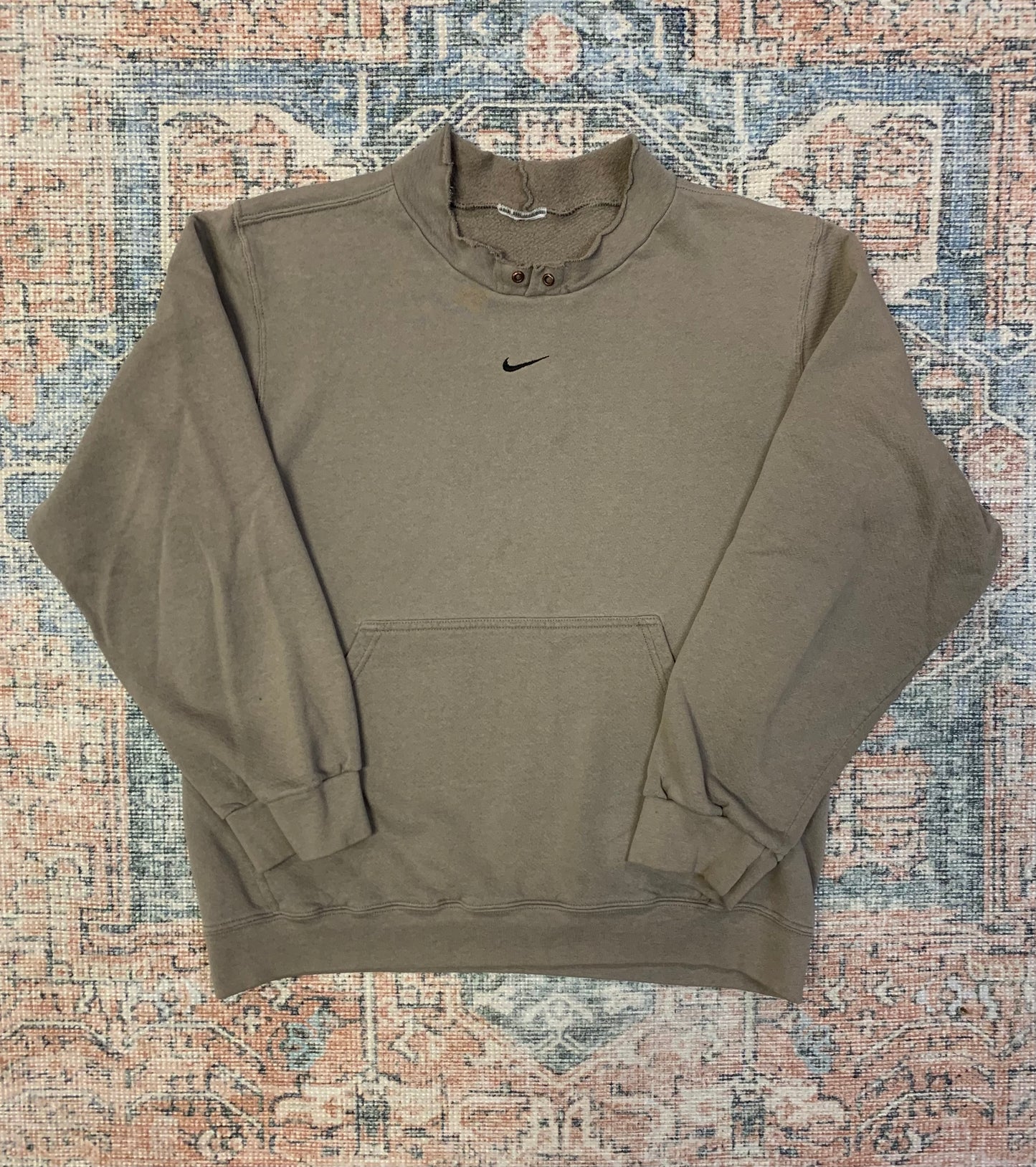 Vintage 90’s Nike Middle Swoosh Sweat- Sz Med