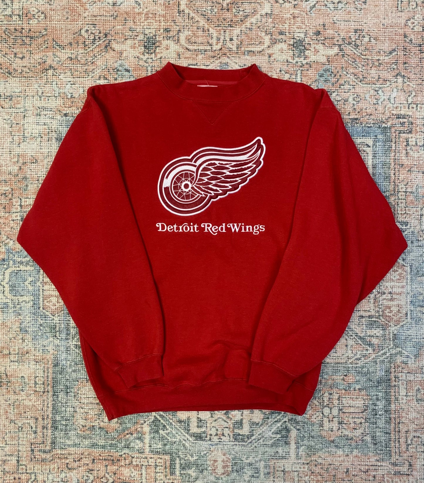 Vintage 90’s Red Wings Sweatshirt- Sz Med