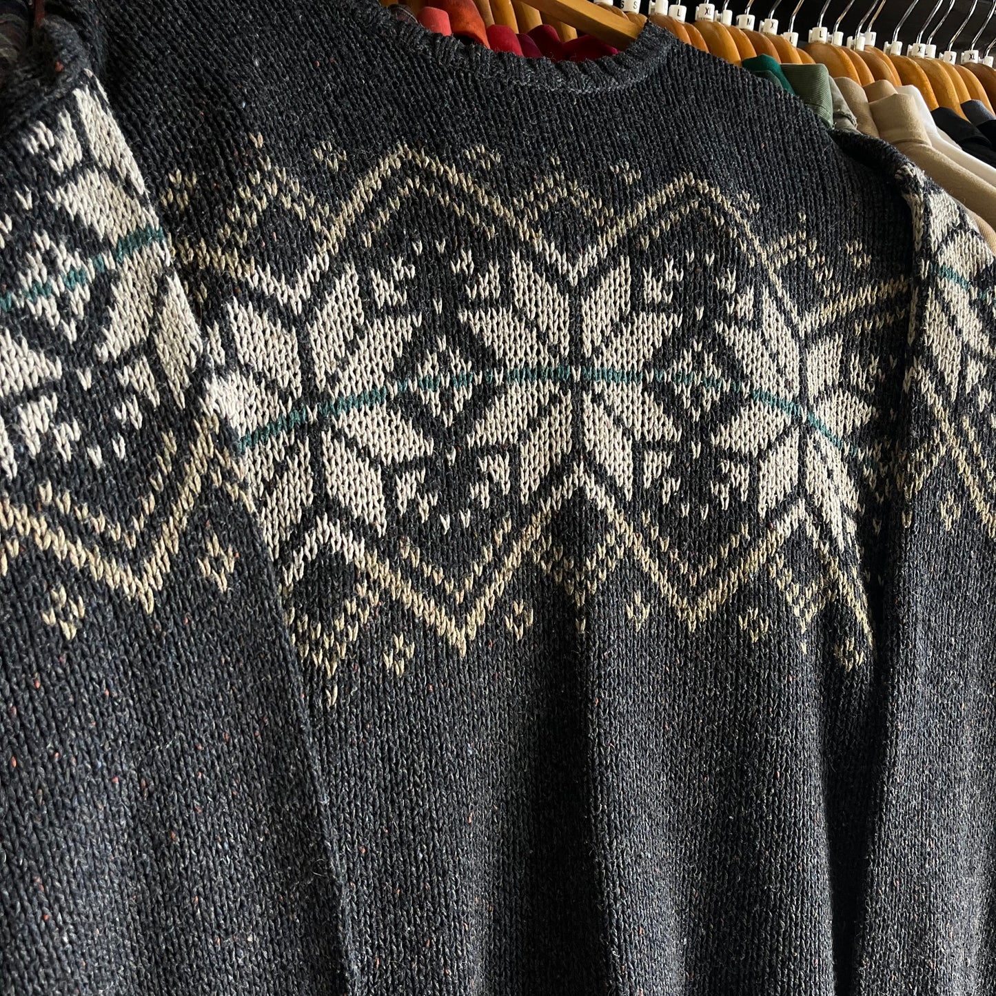 Vintage 90’s Knit Sweater- Sz Med