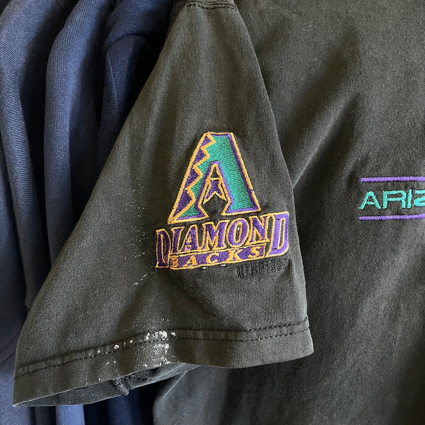 Perfectly Distressed Vintage 90’s Diamondbacks Tee- Sz Lg