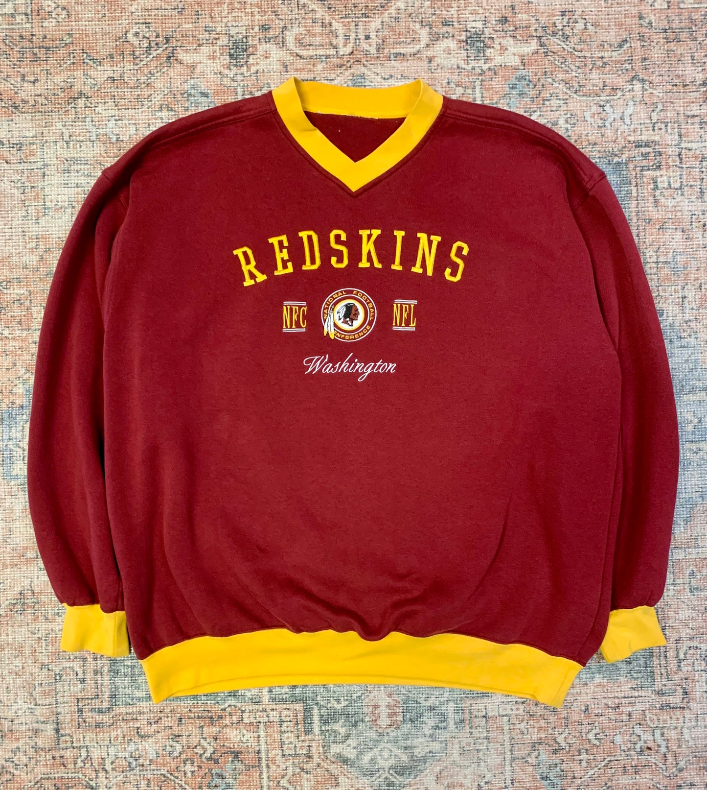 Vintage 90’s Redskins Sweatshirt- Sz XL