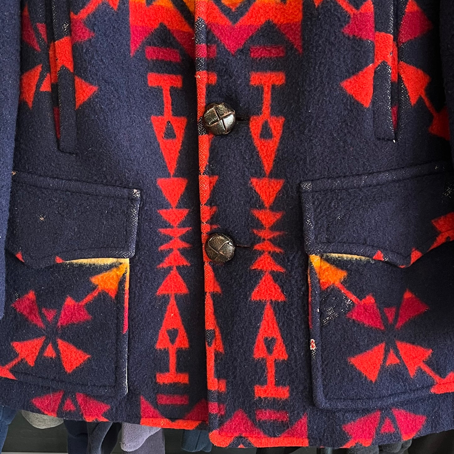 Rare Vintage 1970’s Pendleton Wool Coat- Sz Women’s Med/Lg