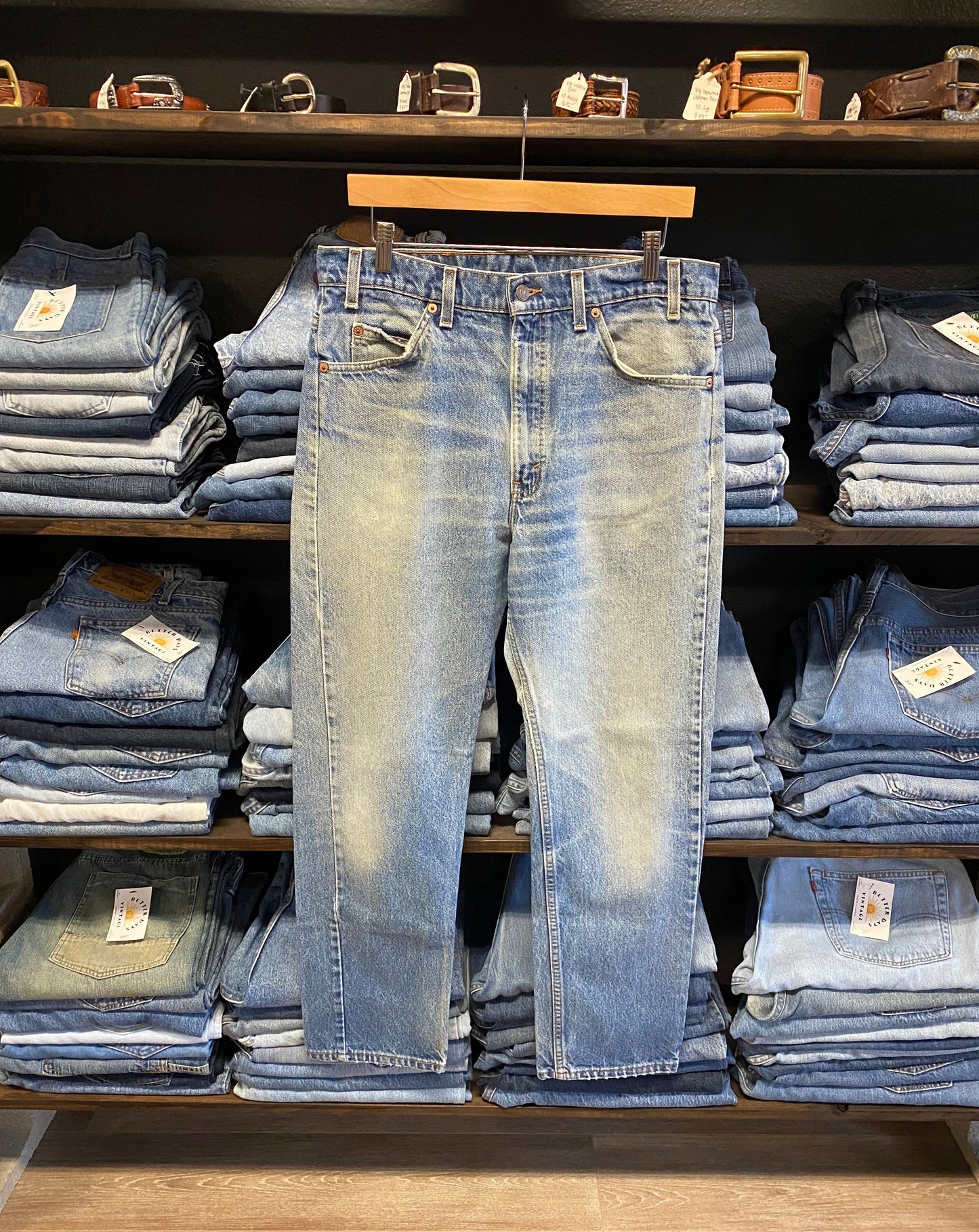 Vintage Levis 505 USA Made Straight Leg Jeans- 32x30