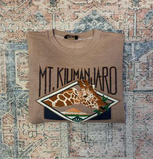 Vintage 80’s Abercrombie Mt Kilimanjaro Sweat- Sz Med