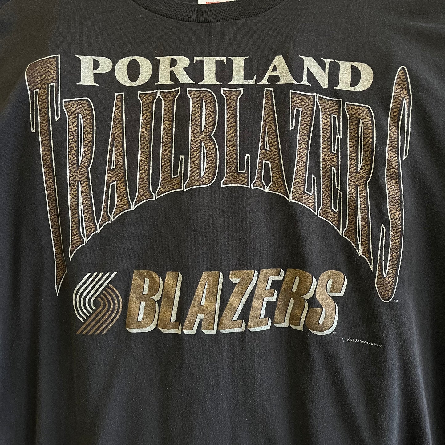 Vintage Early 90’s Blazers Tee- Sz XL