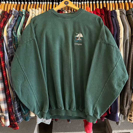 Vintage 90’s Oregon Coast Lighthouse Sweatshirt- Sz XL