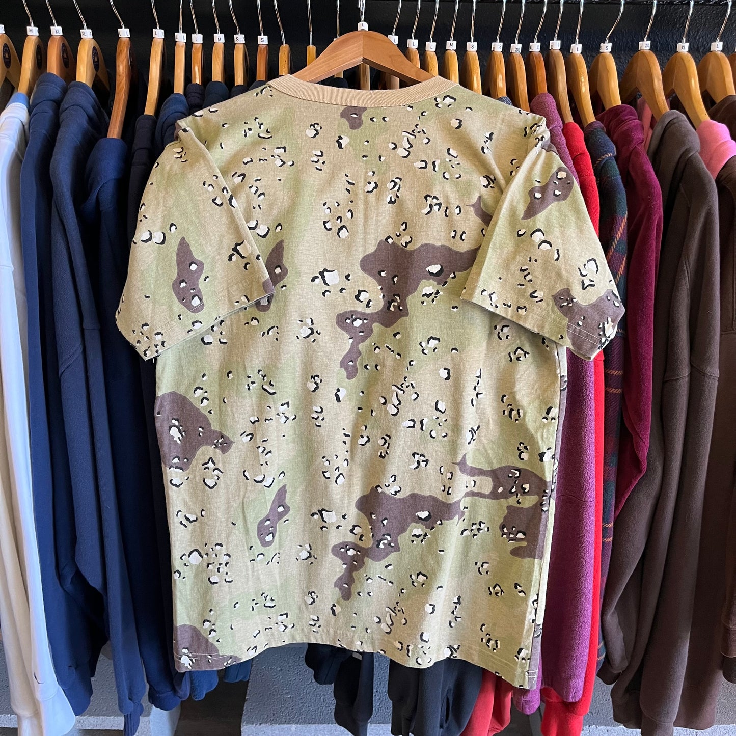 Unworn Vintage Camo Chicago White Sox Tee- Sz Lg