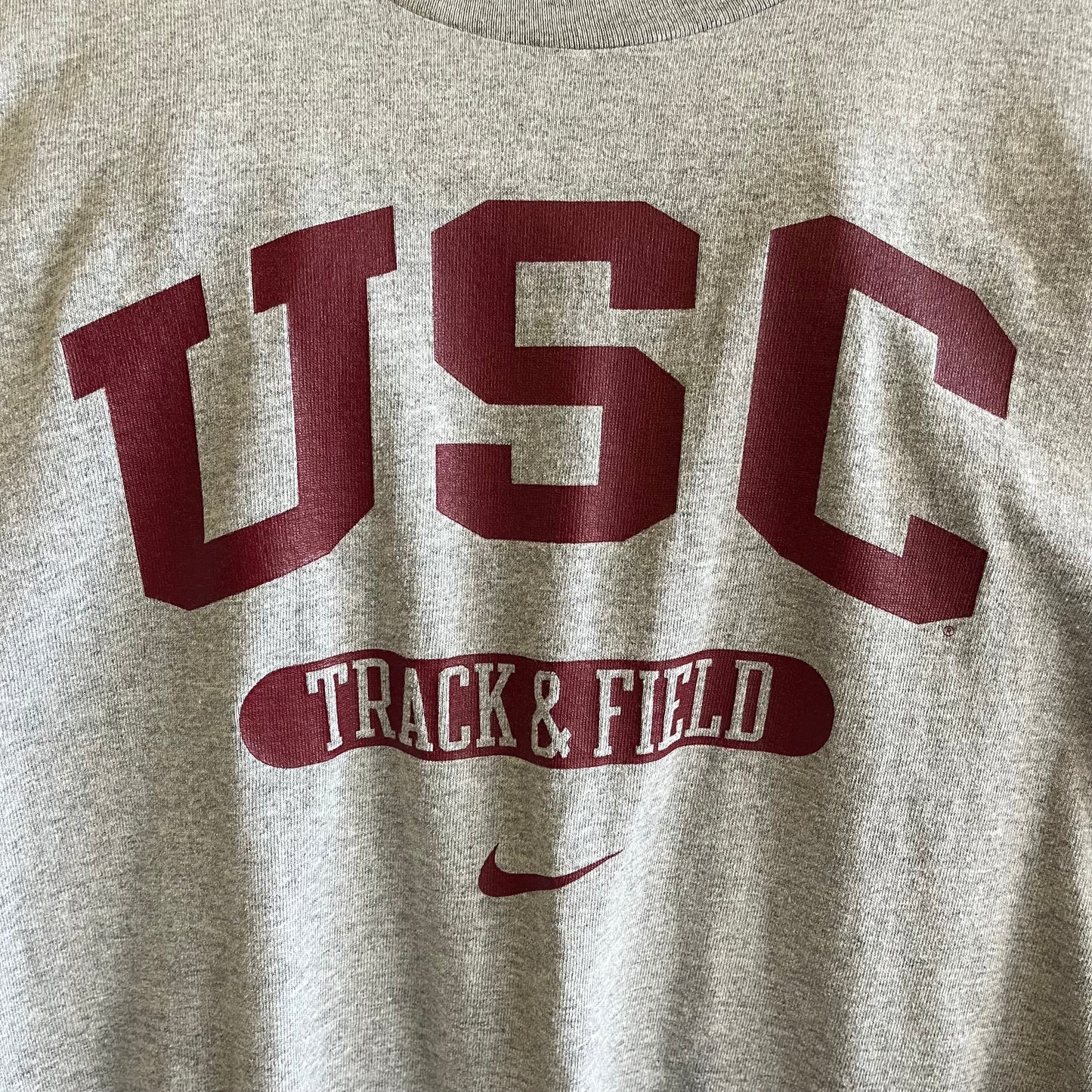 Vintage 90’s USA Made Nike USC T&F Tee- Sz Lg