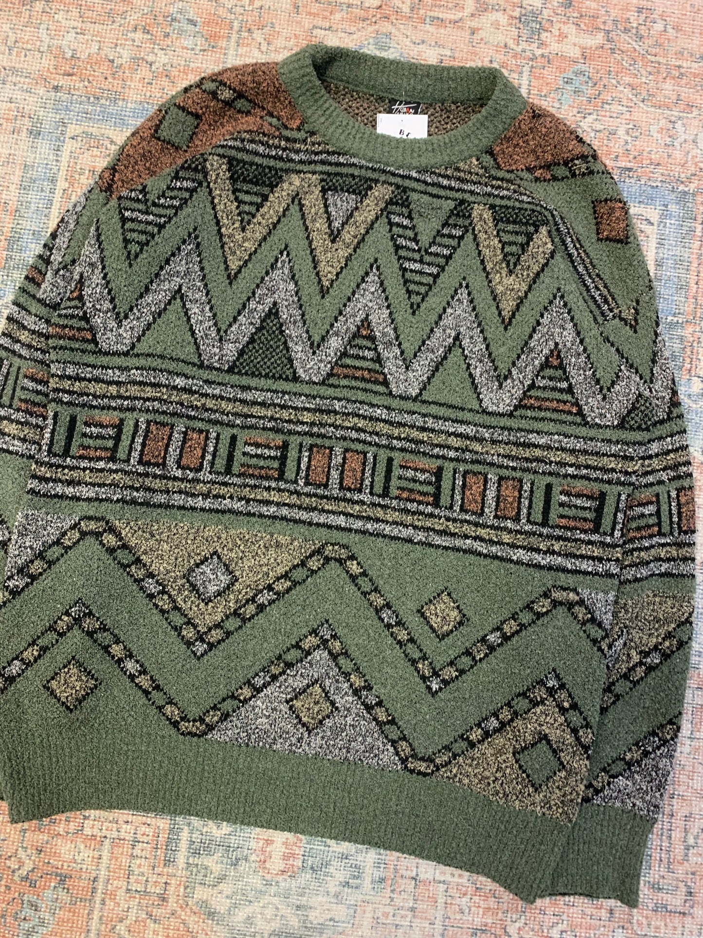 Vintage Grandpa Sweater- Sz XL