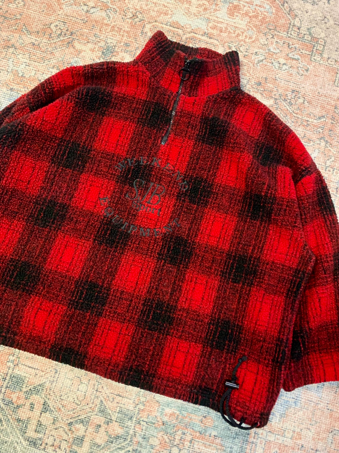 Vintage 90’s Fleece Jacket- Women’s XL