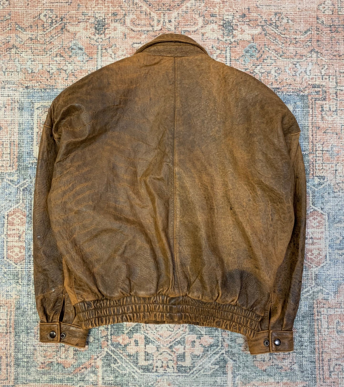 Vintage 80’s Leather Jacket- Women’s Medium