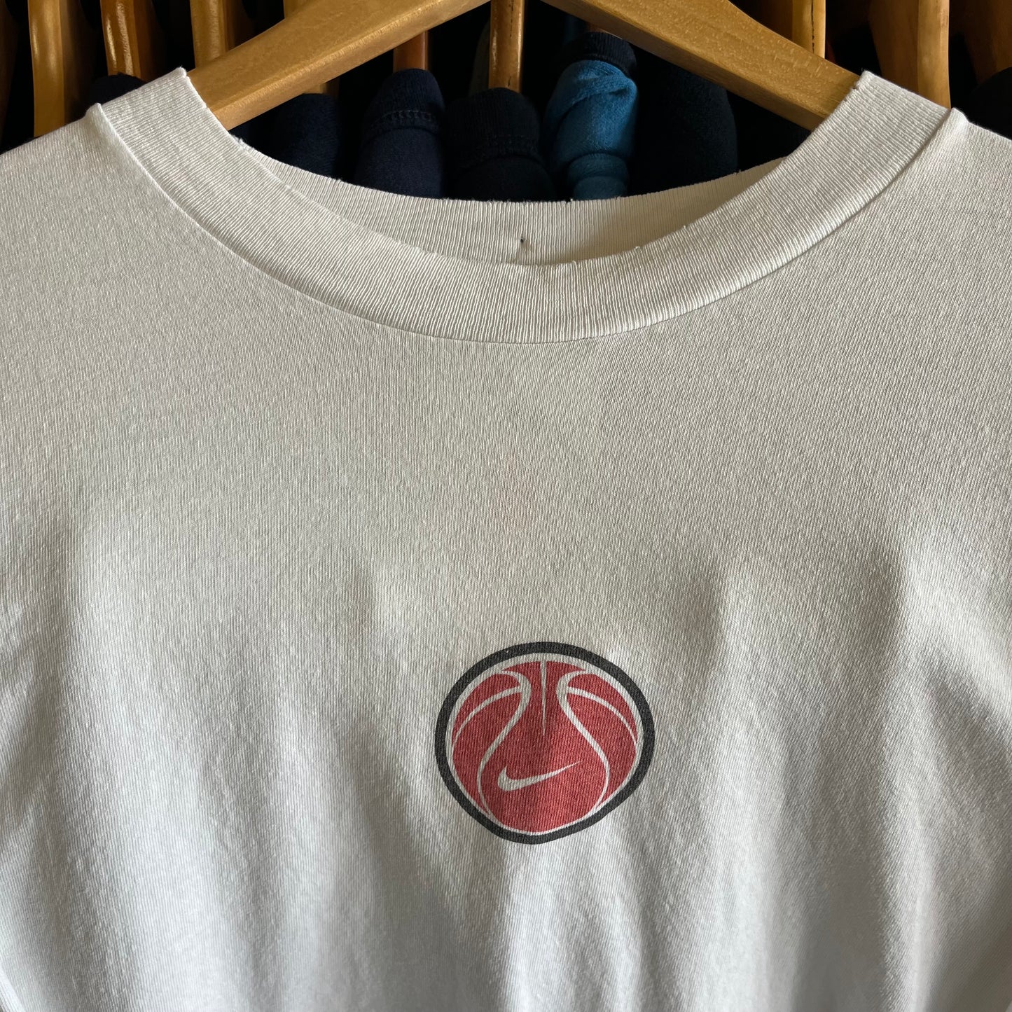 Vintage 90’s Nike Long Sleeve Basketball Tee- Sz Lg