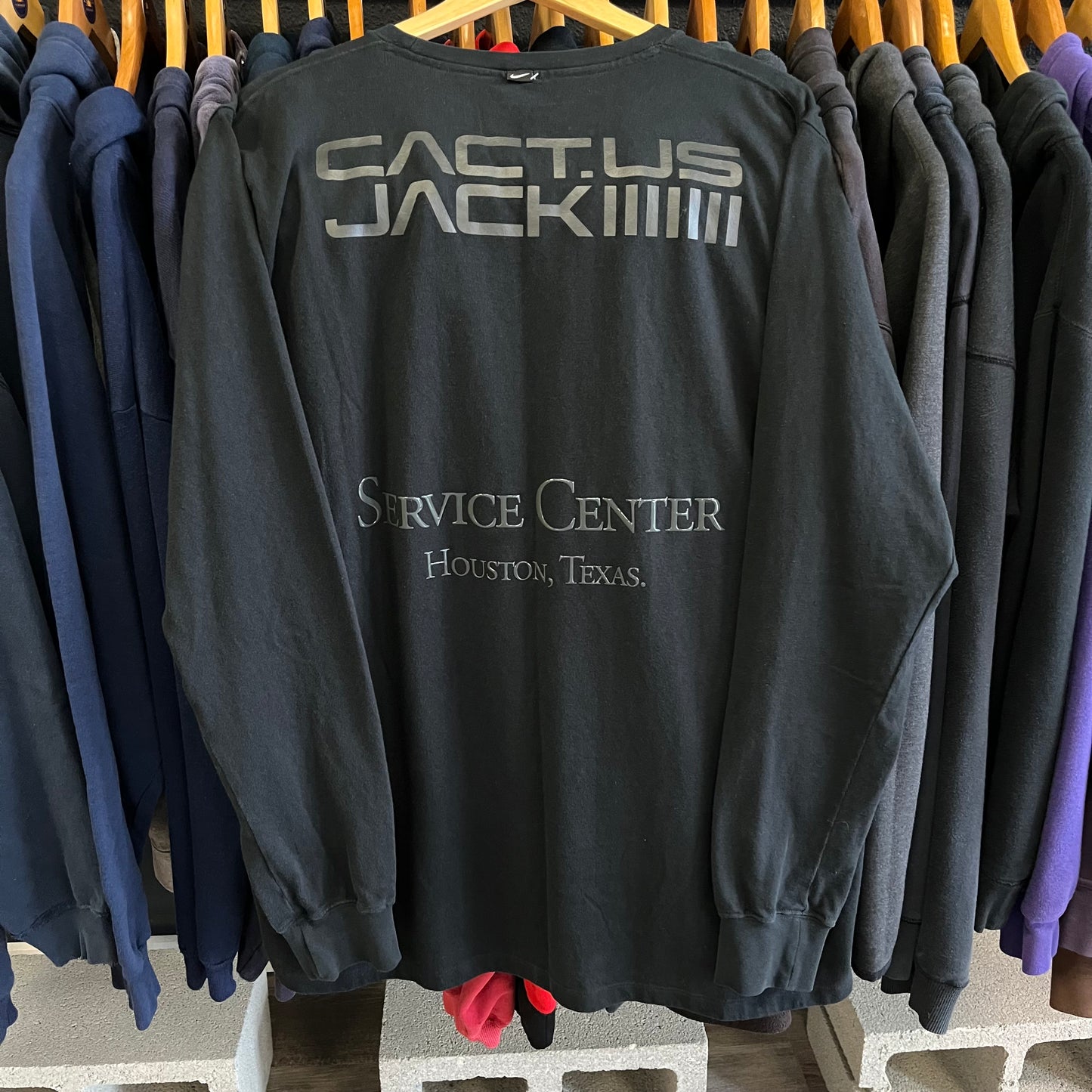 Limited Release Nike x Cactus Jack Heavyweight Long Sleeve Tee- Sz 2XL