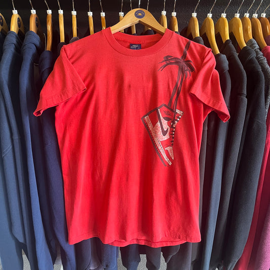 Rare Vintage 1985 Nike Jordan 1 Sneaker Promo Tee- Sz Med